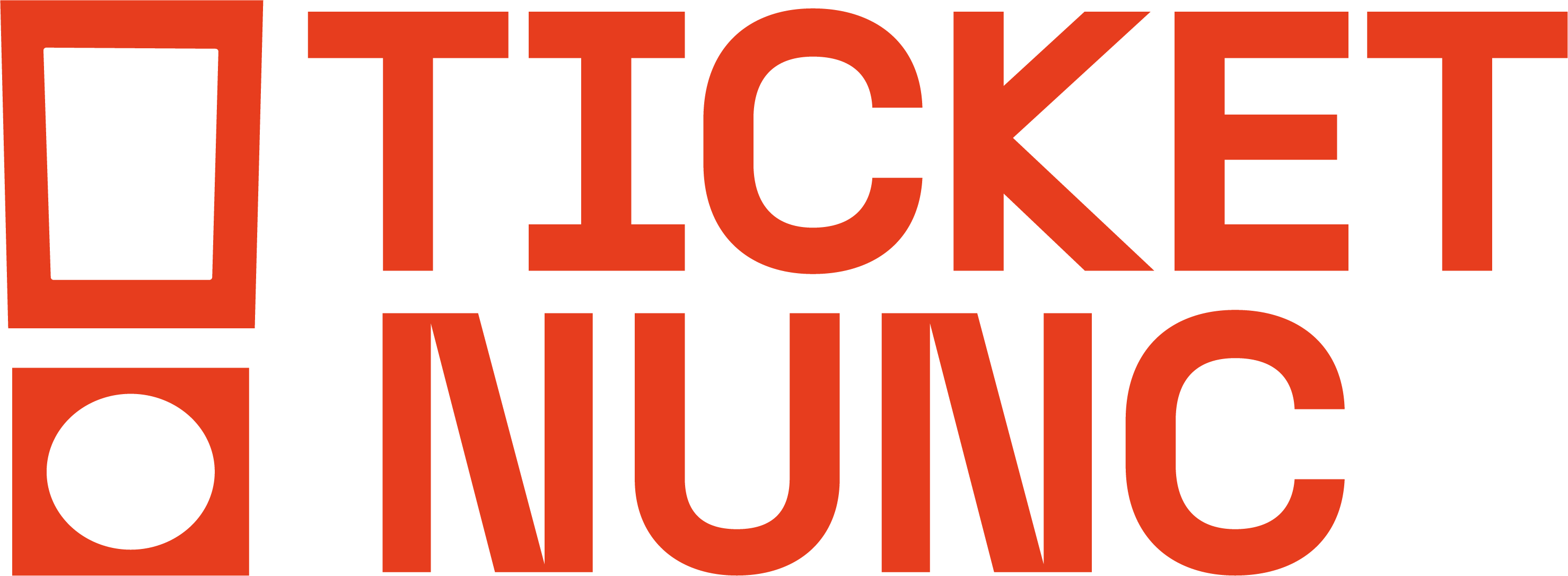 logo ticketnunc orange